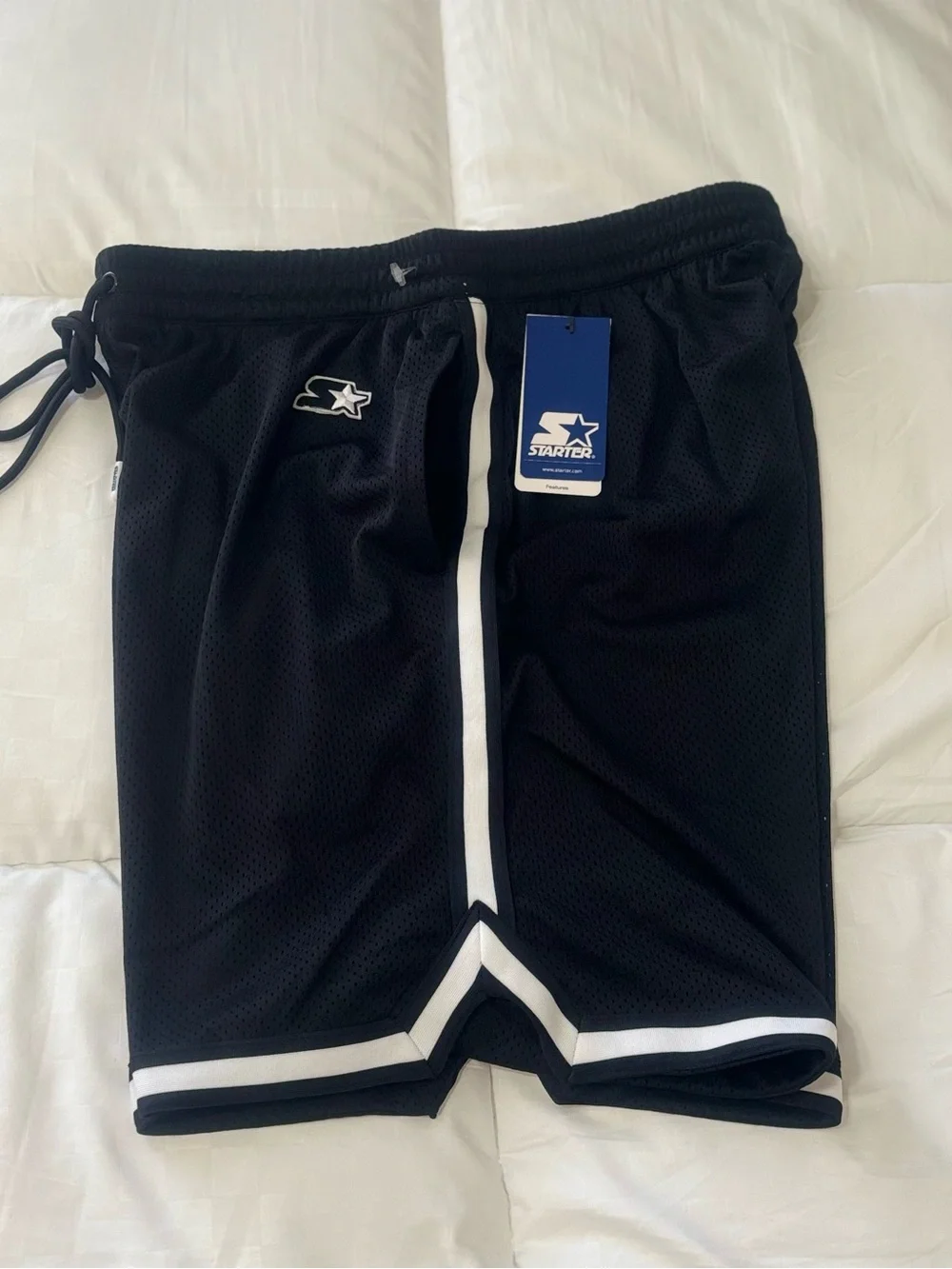 Starter Men's Classic-Fit Mesh Basketball Shorts Size: Large